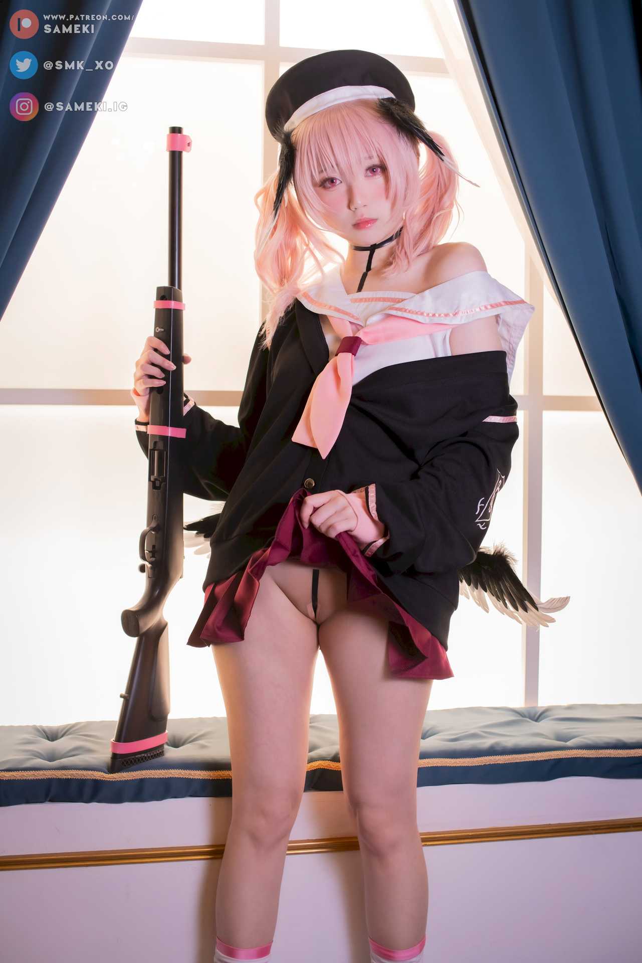 Sameki cosplay Shimoe Koharu – Blue Archive “52 photos”