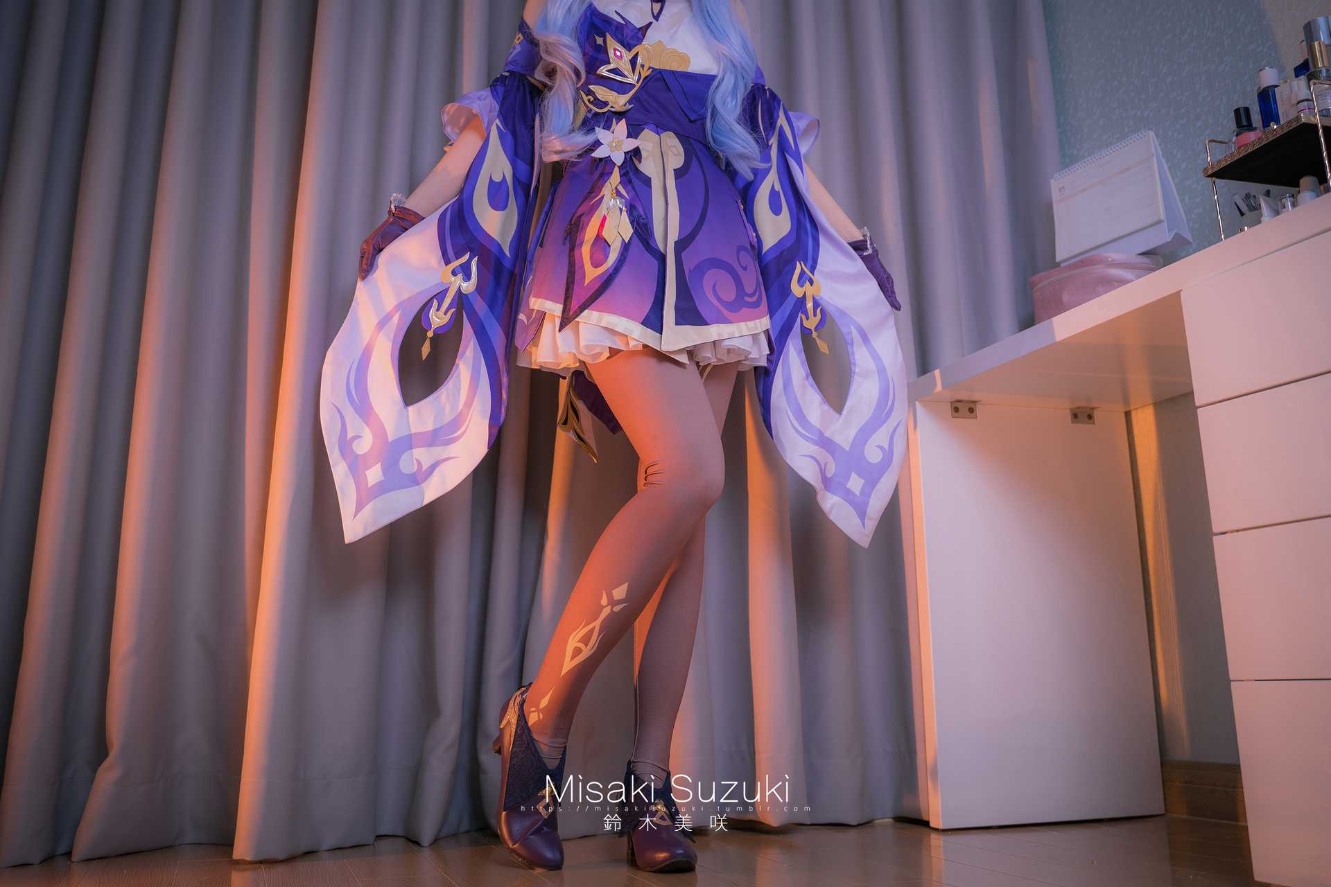 铃木美咲 (Misaki Suzuki) cosplay Keqing – Genshin Impact “70 photos and 1 video”