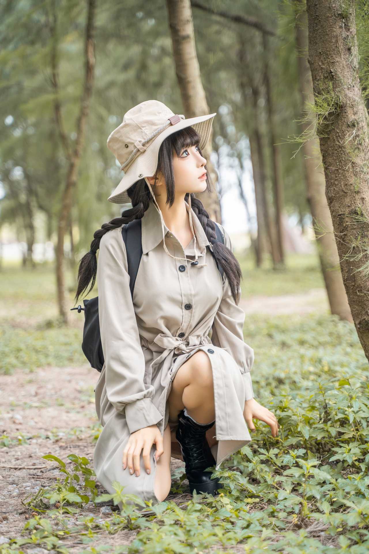 Chunmomo (蠢沫沫) – Camping “53 photos”