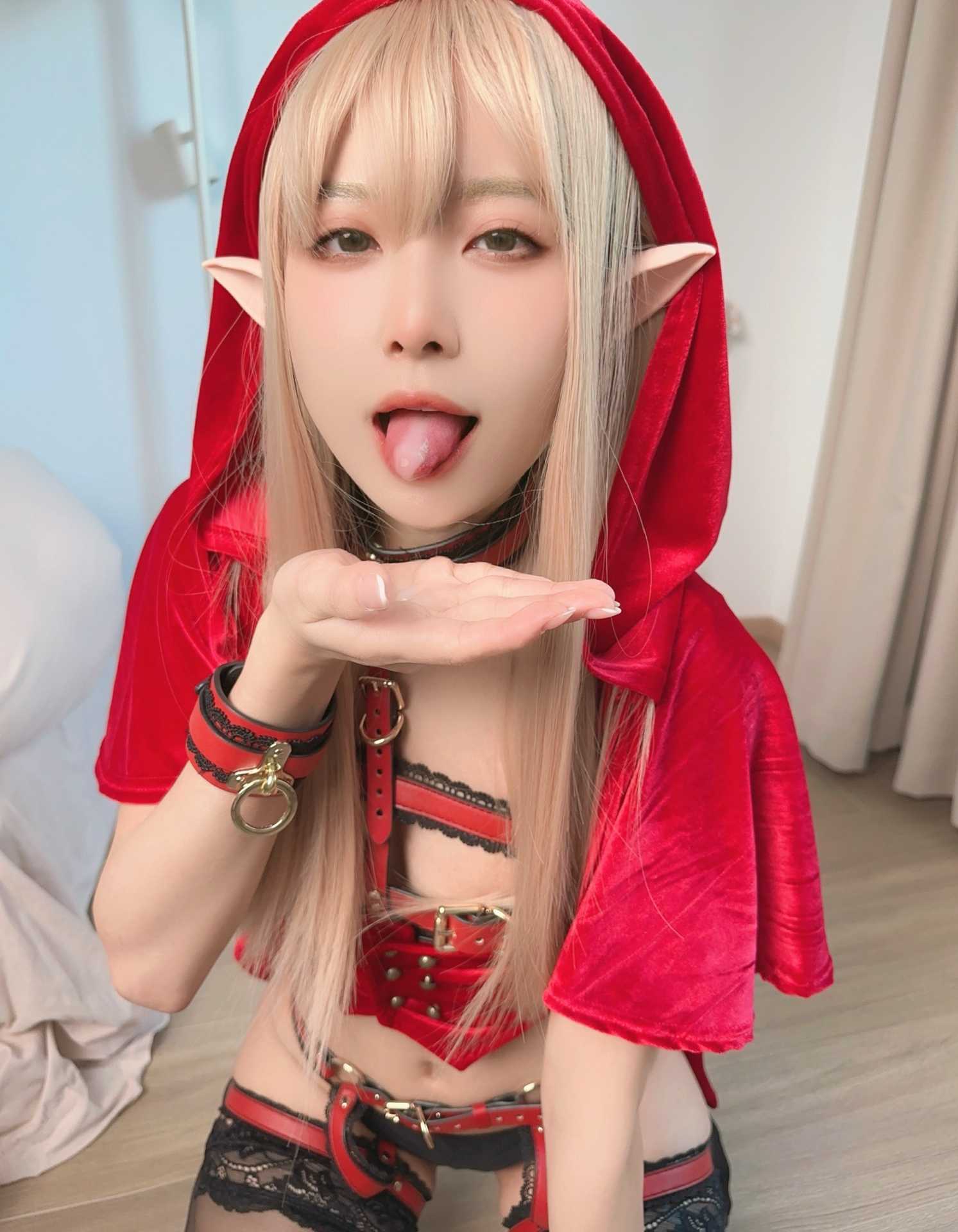 布丁大法 (Pudding Dafa) – Little Red Riding Hood “138 photos”