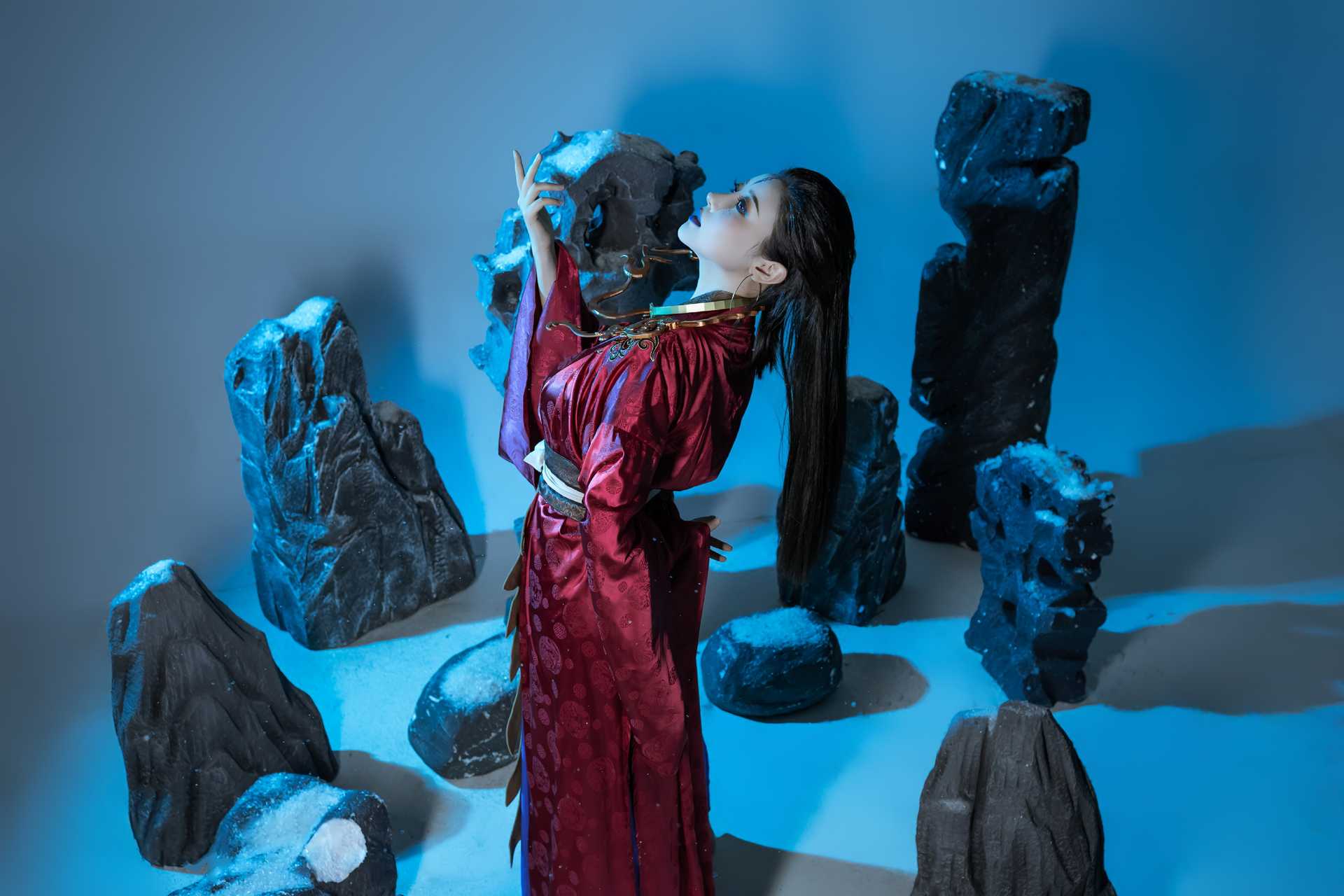 奈汐酱nice 自撮り(niceoppi) cosplay Kang-Jin Star – Black Myth: Wukong “80 photos and 1 video”
