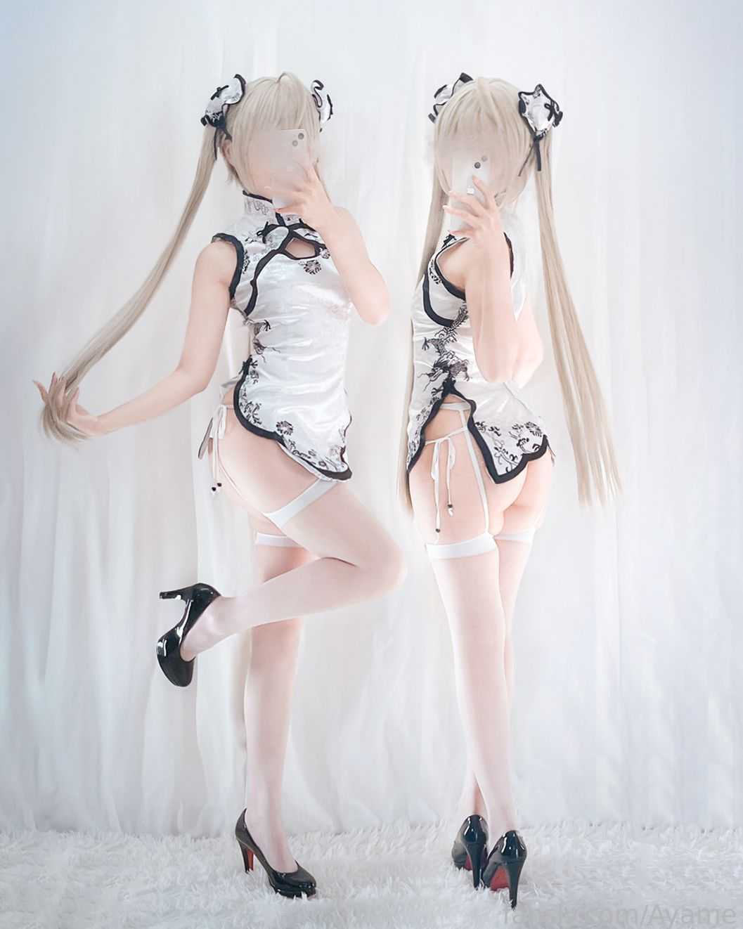 Ayame Base cosplay Sora Kasugano – Yosuga no Sora “20 photos and 1 video”