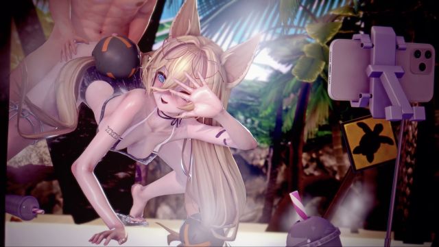 『ドールズフロントライン』 -フェアリンの離れたくない搾精えっち-