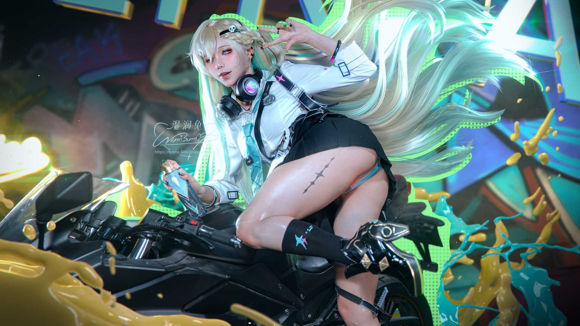 咬一口兔娘ovo (Yaokoututu) cosplay Lynae – Wuthering Waves “122 photos and 2 videos”