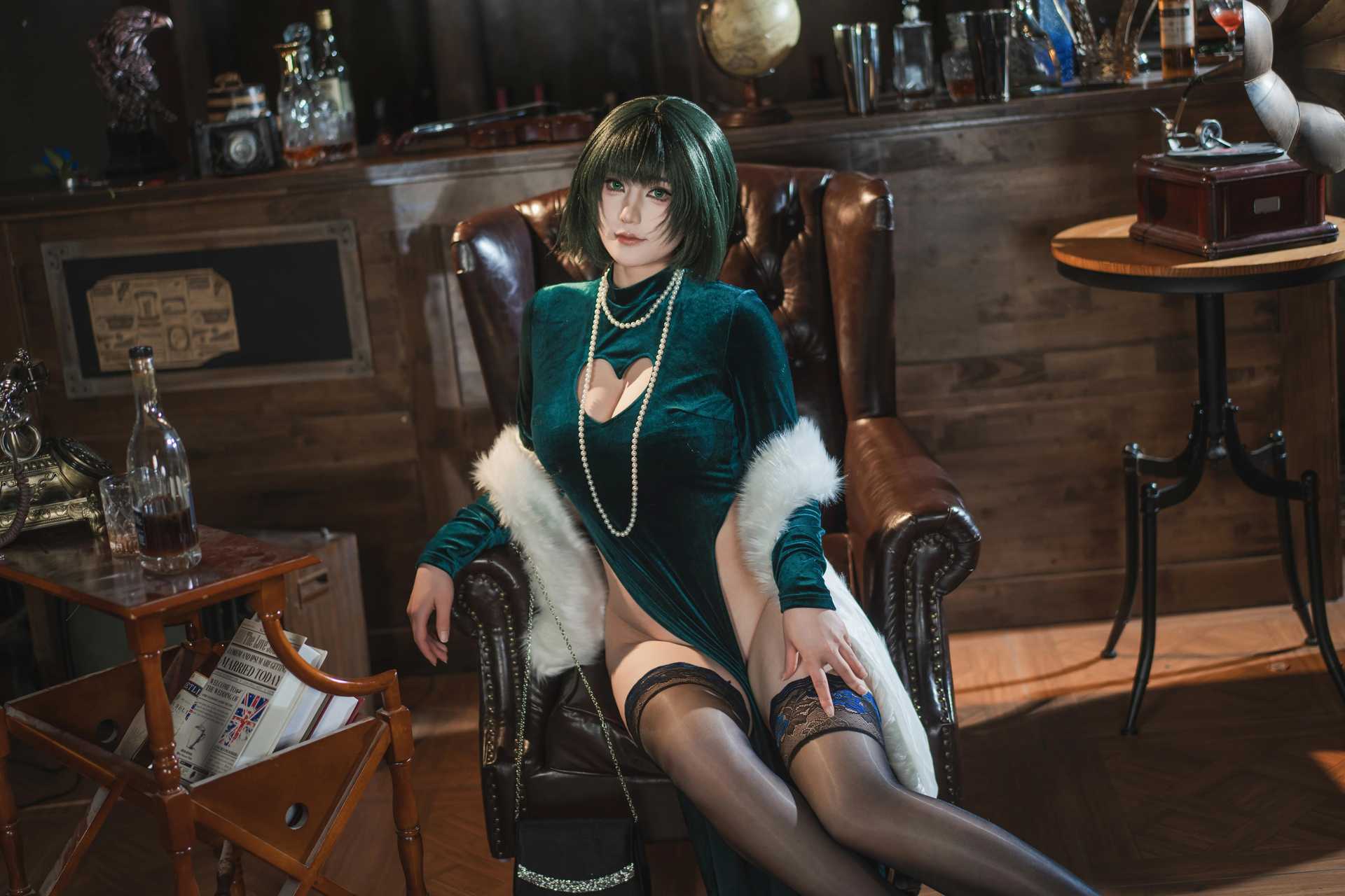 星澜是澜澜叫澜妹呀 (Xinglan is Lanlan called Lanmei) cosplay Fubuki – One-Punch Man “75 photos and 1 video”