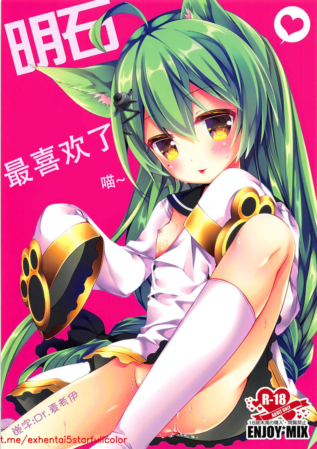 (COMIC1☆13) [ENJOY MIX (伽藍快)] 明石ダイスキにゃ! (アズールレーン) [中国翻訳]