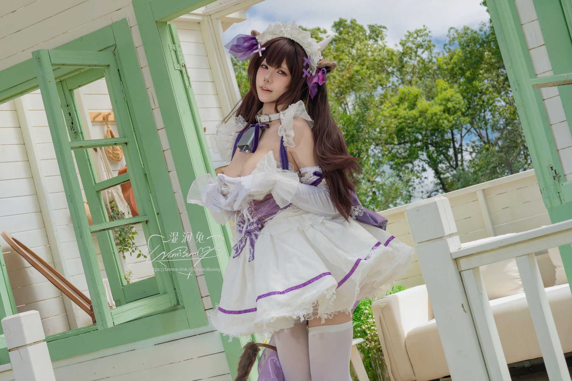 咬一口兔娘ovo (Yaokoututu) cosplay Kashino – Azur Lane “89 photos and 1 video”