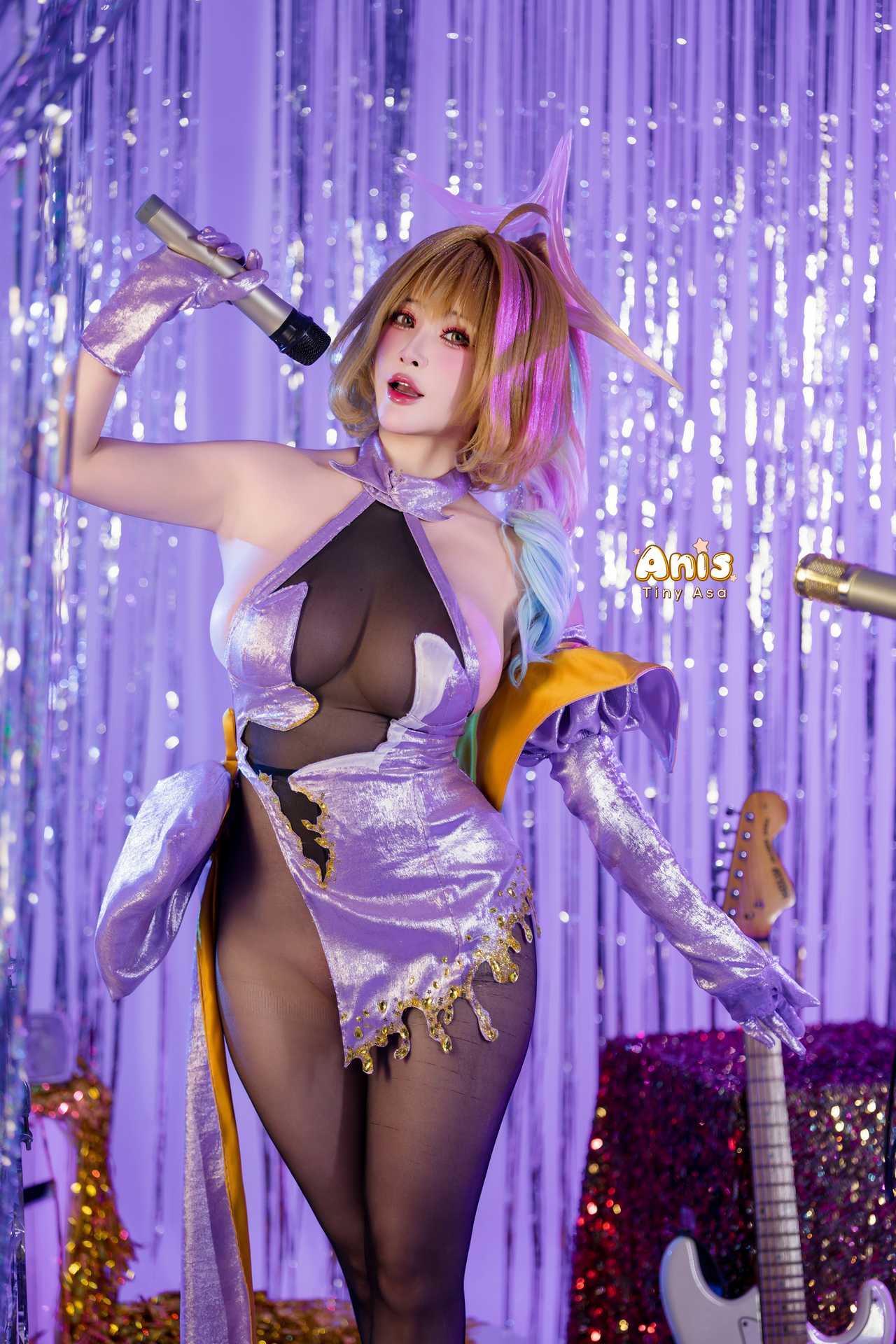 Tiny Asa アサ (tiny.asababy) cosplay Anis Star Starlight – NIKKE “75 photos and 1 video”