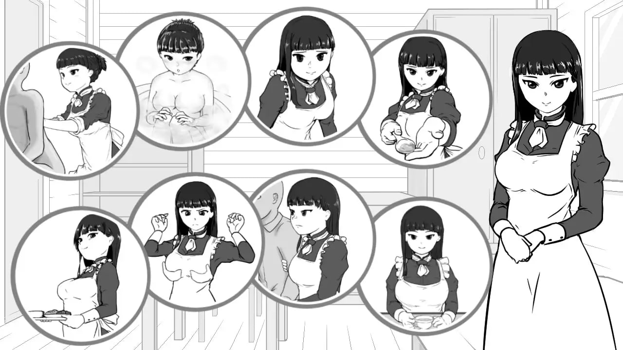 在别院与女仆的疗养性活 1