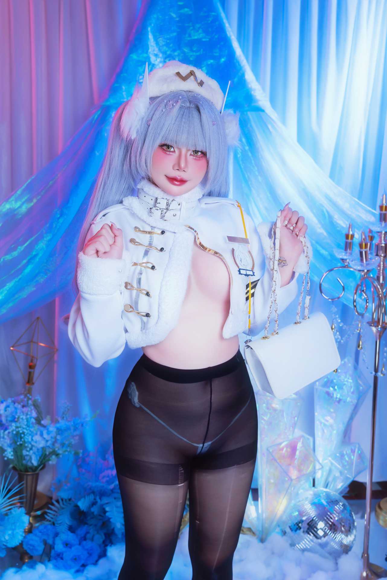 Miinmeow cosplay Blanc – NIKKE “83 photos”