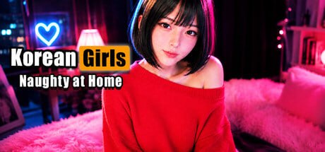 韩国女孩：在家很调皮