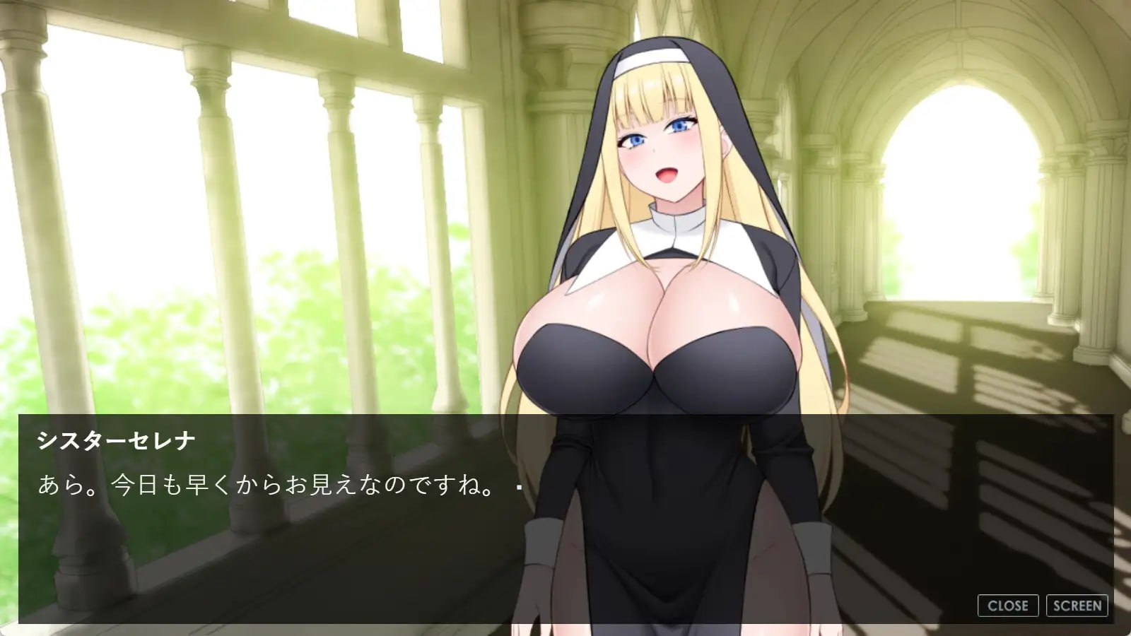 与巨乳修女的秘密约会 1
