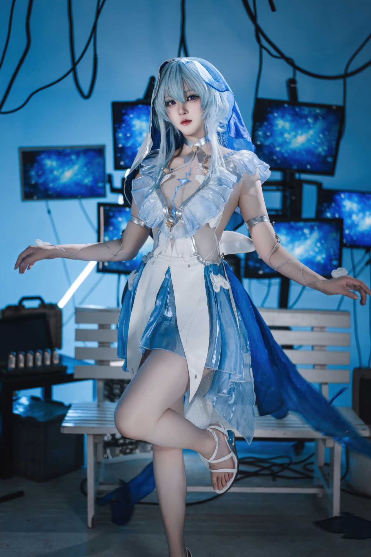 Natsuko夏夏子 cosplay The Shorekeeper – Wuthering Waves “76 photos”