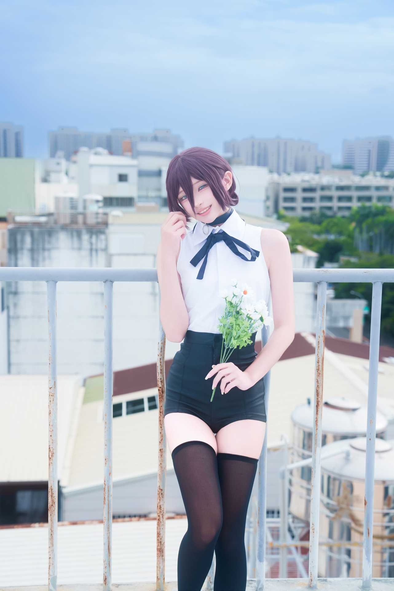 雪奈Yukina (Yukina Sakura) cosplay Reze – Chainsaw Man “63 photos and 1 video”