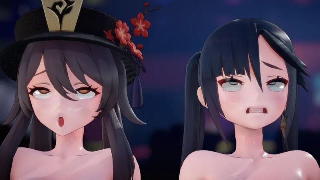 [MMD]Gambare Senpai – Mona Hutao