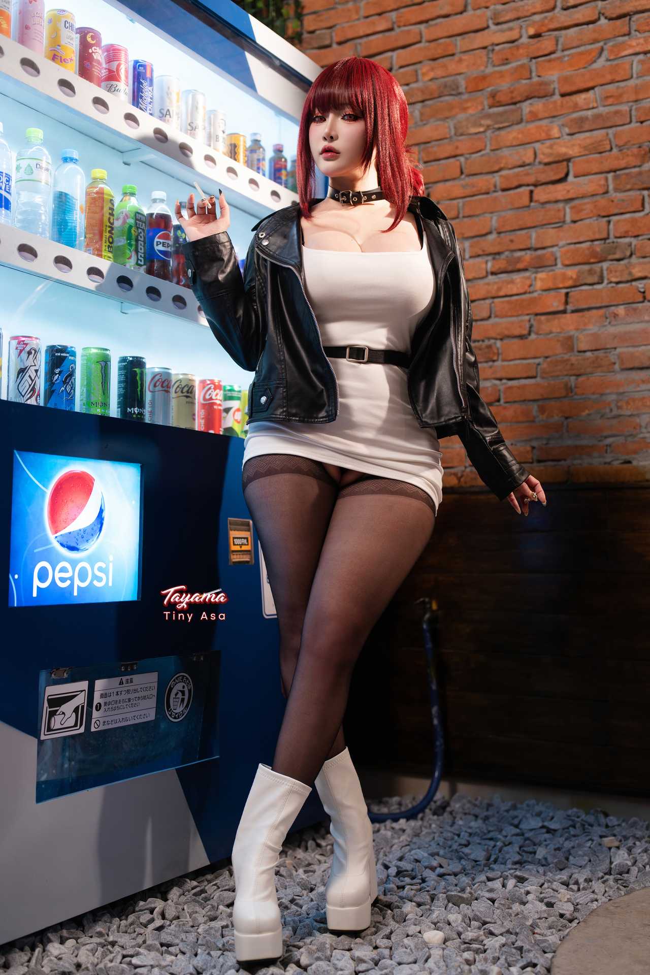 Tiny Asa アサ (tiny.asababy) cosplay Tayama (Yamada) – Smoking Behind the Supermarket with You “56 photos and 1 video”