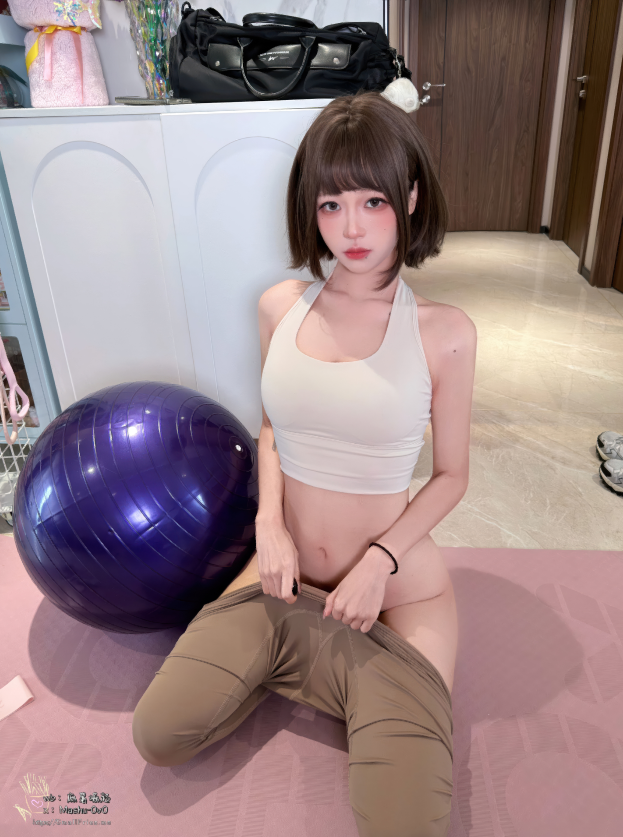 麻薯好吃 – NO.042 瑜伽垫上的越界 [70P1V-925MB][百度云]